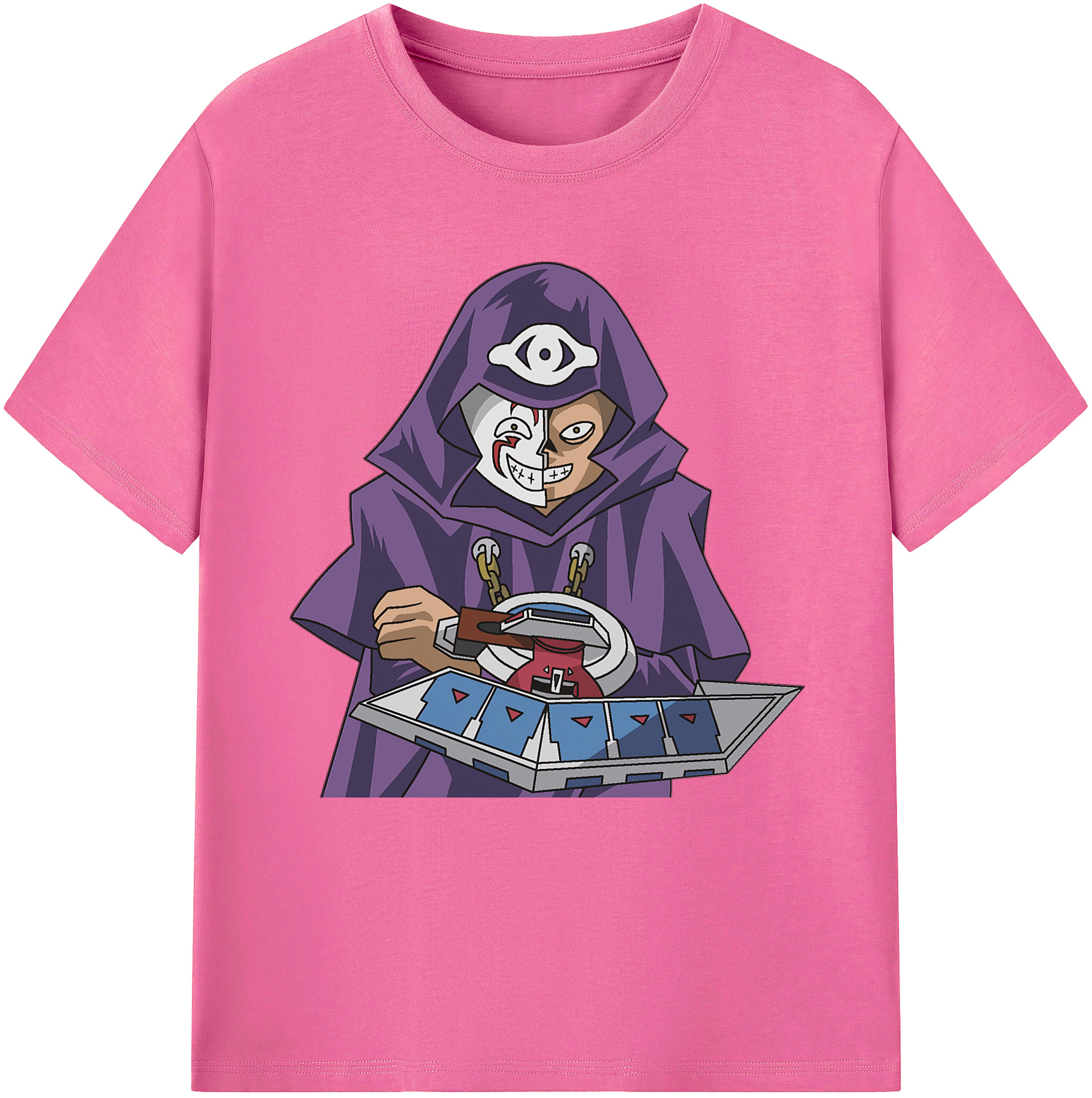 （画像用） 遊☆戯☆王 Yu-Gi-Oh! レディースカジュアルプリントTシャツ（綿100％）